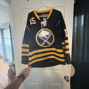 Jack Eichel, Buffalo Sabres Jersey. Size large, stitched
